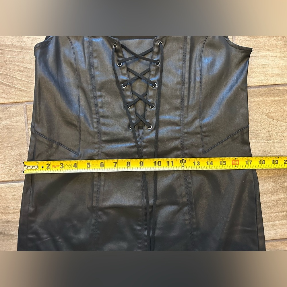 Idyllwind Black Ruched Sheath Mini Dress - Picture 12 of 13